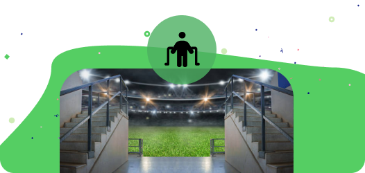 Fast access to the stadium